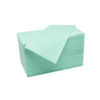 抗菌カウンタークロス　１００枚　グリーン×１６Ｐ