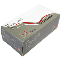 ニトリル使い切り手袋　　＃２０６０　　ホワイトＭ