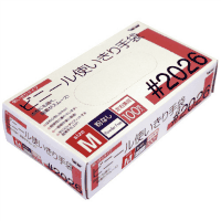 ビニール極薄手袋　粉なし　Ｍ