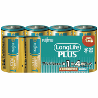 乾電池ＬｏｎｇＬｉｆｅＰｌｕｓ　単１形４本　ＬＲ２０ＬＰ