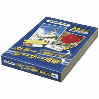 カラーレーザー用紙　セミ光沢中厚口Ａ４　２５０枚　Ａ０７８Ｊ