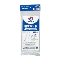 結束バンド　白　Ｂ３２８Ｊ　１５０×３．５ｍｍ　１００本