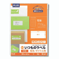 いつものラベル　１２面　１００枚　ＭＥ－５０７Ｔ