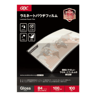 パウチフィルム　Ｂ４　１００枚　ＹＰ１００Ｂ４Ｚ