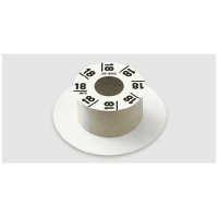 ラテコ専用テープＸＢ－１８ＷＥ　白に黒文字