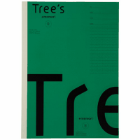 Ｔｒｅｅ’ｓ　Ｂ５　Ｐメモリ　Ｂ罫３０枚グリーン