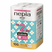 ネピネピトイレットロール２倍巻Ｓ　１００ｍ×１２Ｒ