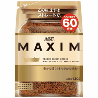 ＭＡＸＩＭインスタントコーヒー袋１２０ｇ１２袋※