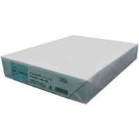 カラーペーパーＡ４　浅黄　５００枚　Ａ２６２Ｊ－４