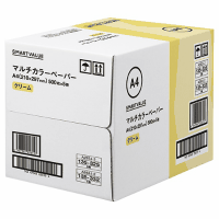 カラーペーパーＡ４　クリーム　２５００枚　Ａ２６３Ｊ－２