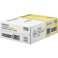 カラーペーパーＡ３　クリーム　１５００枚　Ａ２６７Ｊ－２