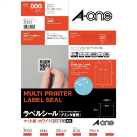 マルチプリンタラベル４０面　正方形２０Ｐ　３１５５３