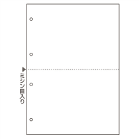 マルチプリンタ帳票Ａ４　ＦＳＣ２００３Ｚ白２面４穴１２００枚