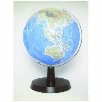 シンプル地球儀　地勢　２６－ＴＡＪＭ