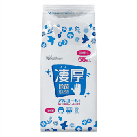 ウェットティッシュ凄厚詰替　ＡＬ６５枚×１２Ｐ