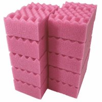 キクロンプロ　カラースポンジ　１０個　ピンク
