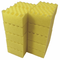 キクロンプロ　カラースポンジ　１０個　イエロー
