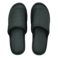 洗えるメッシュスリッパ　Ｌ　ブラック