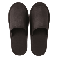 使い切り不織布スリッパ　ブラウン　１０足