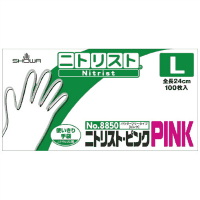 ニトリスト・ピンク　Ｎｏ．８８５０　Ｌ　１００枚Ｘ１０箱