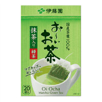 お～いお茶緑茶ティーバッグ　２０袋×１０個※