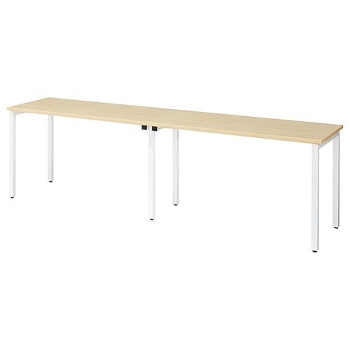 テーブルＭＴＱ２０－２４６０Ｗ　ＮＡホワイトフレーム