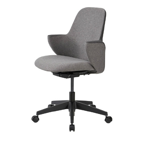 事務用チェア　ＨＭＣ－１００　ダークグレー／グレー