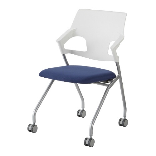 会議イス　ＪＣＸ－ＷＮＶ　ネイビー