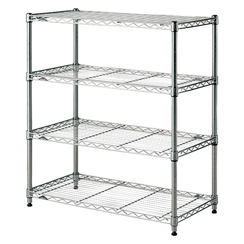 ワイヤーシェルフ　Ｂ１８３６－４０－４Ｃ　取寄品