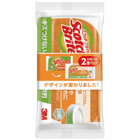 スコッチ・ブライト　スポンジ　リーフ型２個