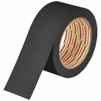 パイオランつや消しテープ　黒　５０ｍｍＸ２５ｍ　ＭＴ－０８