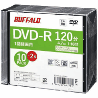 録画用ＤＶＤ－Ｒ　１２枚　ＲＯ－ＤＲ４７Ｖ－０１２ＣＷＺ