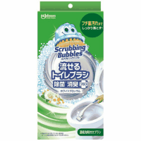流せるトイレブラシ　Ｗブロッサム　本体