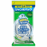 流せるトイレブラシ　Ｗブロッサム　つけかえ