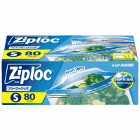 ジップロック　フリーザーバッグ　Ｓ　８０枚入