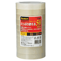 スコッチ透明粘着テープ　１８ｍｍ×５０ｍ