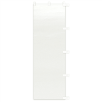 白無地　のぼり　４０－７２３５