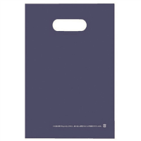 手提げ袋　ＨＤＰＥ　ネイビー　Ｓ　ＣＦＨＤ－Ｓ－ＮＶ