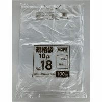 ポリ袋規格タイプ　１８号　ＨＤＰＥ　ＣＦＫＴ－ＨＤ－１８