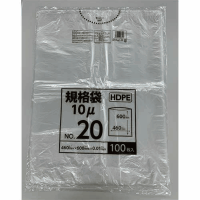 ポリ袋規格タイプ　２０号　ＨＤＰＥ　ＣＦＫＴ－ＨＤ－２０