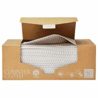 カウンタークロス　ボックス厚手　グレー５０枚