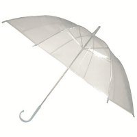 ビニール傘透明　５０ｃｍ　１２本　７００－０１