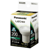 ＬＥＤ電球Ｅ１１　ハロゲン形広角　白色　ＬＤＲ３ＷＷＥ１１
