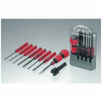 電工グリップ８本組ドライバーセット