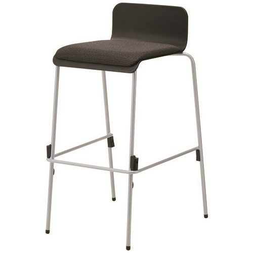 ハイチェア　ＵＢ－４　シルバー脚　パッド付