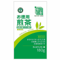 給茶機パウダー　毎日彩香煎茶１袋１８０ｇ※