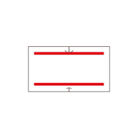 ＳＰラベル　赤二本線　１０巻　４１９９９９０３１