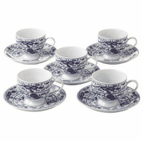 オリエンタル　コーヒーセット　５客