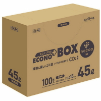 ｎｏｃｏｏエコノプラスＢＯＸ半透明４５Ｌ　１００枚　ＣＥ４４