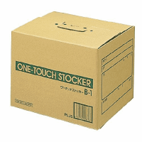 書類保存箱　ワンタッチストッカーＢ型　Ａ４・Ｂ４用　１０枚